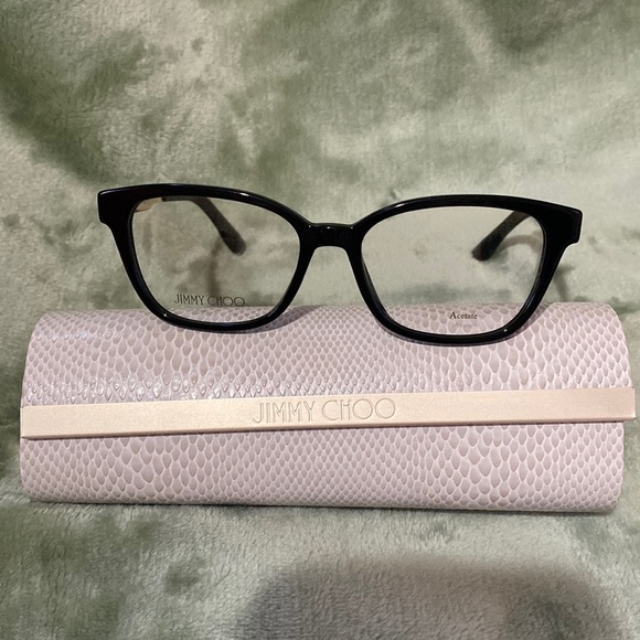Jimmy Choo Other - NWB Jimmy Choo, optical glasses.Black/Rose Gold.